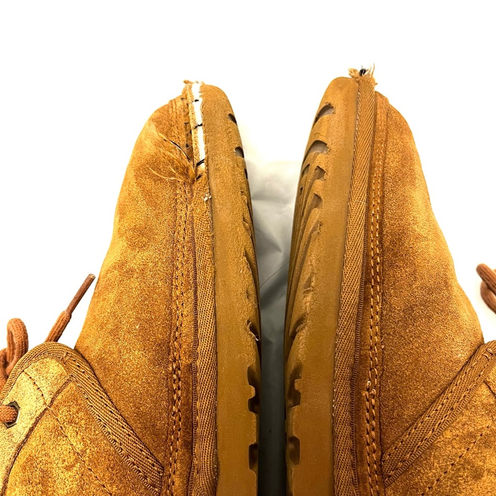 Ugg Men’s Neumel Chukka Chestnut Boots sz 12 flawed - Picture 13 of 15